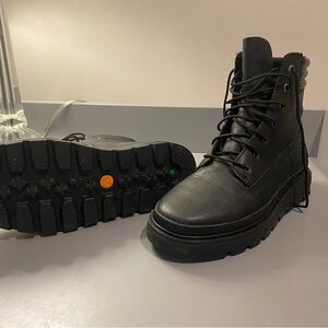 Timberland black boots. Women’s size 8.